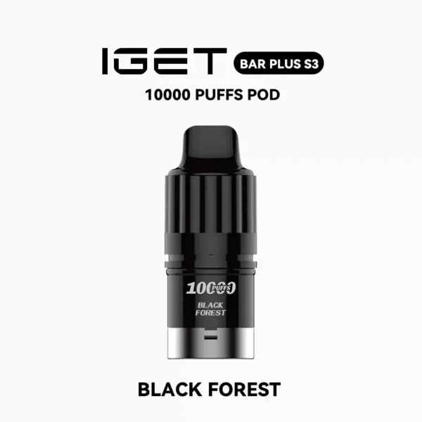 IGET Bar Plus S3 Pod - Black Forest