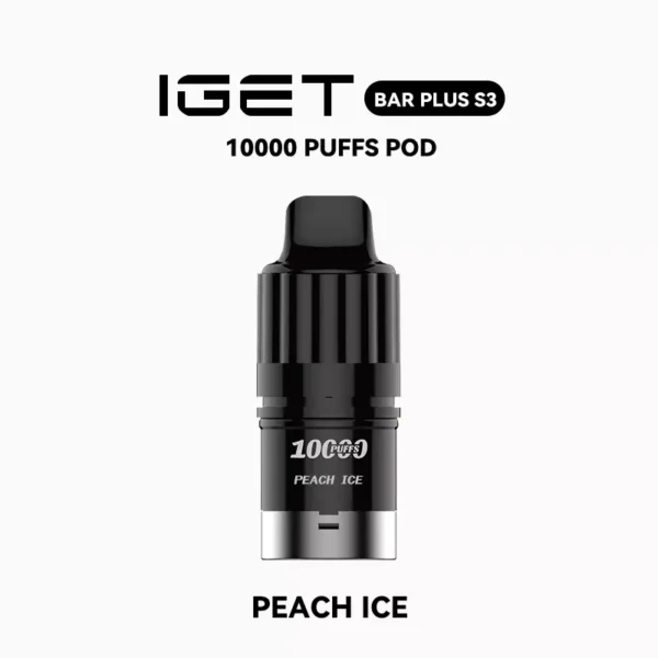 IGET Bar Plus S3 Pod - Peach Ice